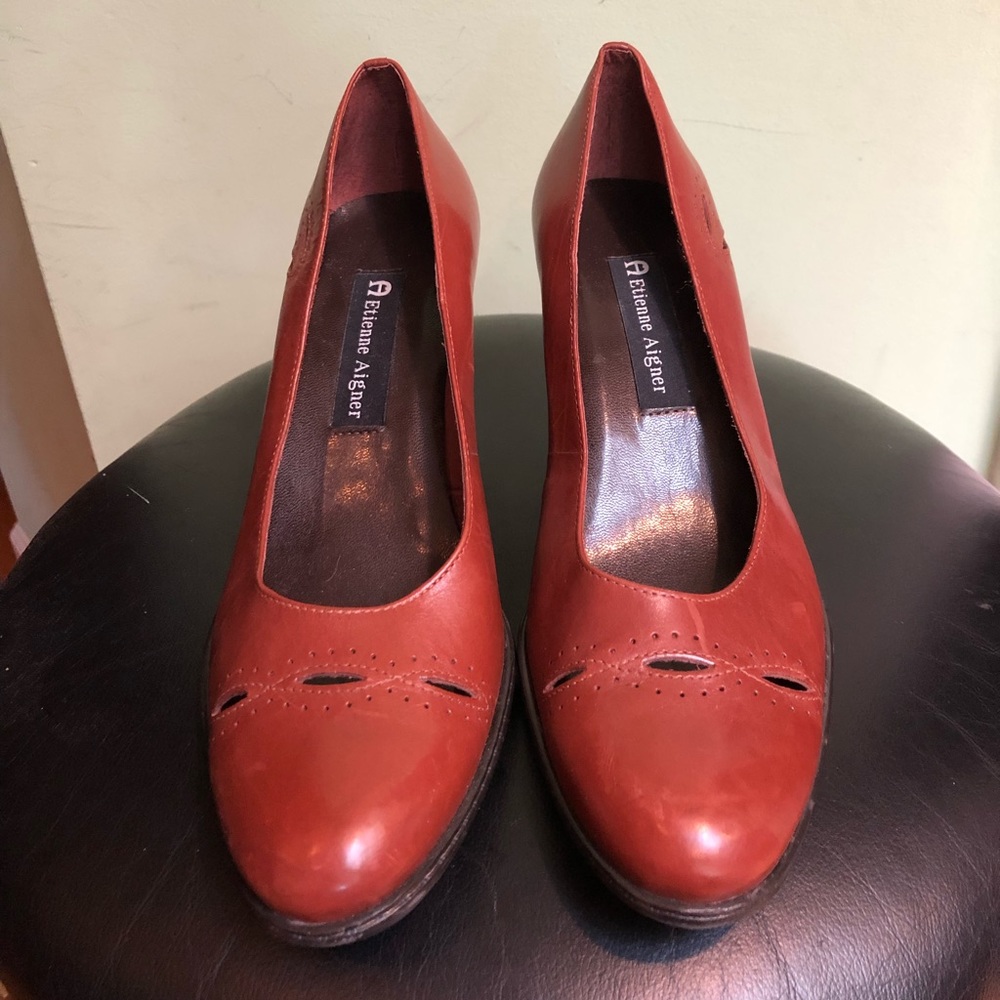 Etienne Aigner Brown Heels